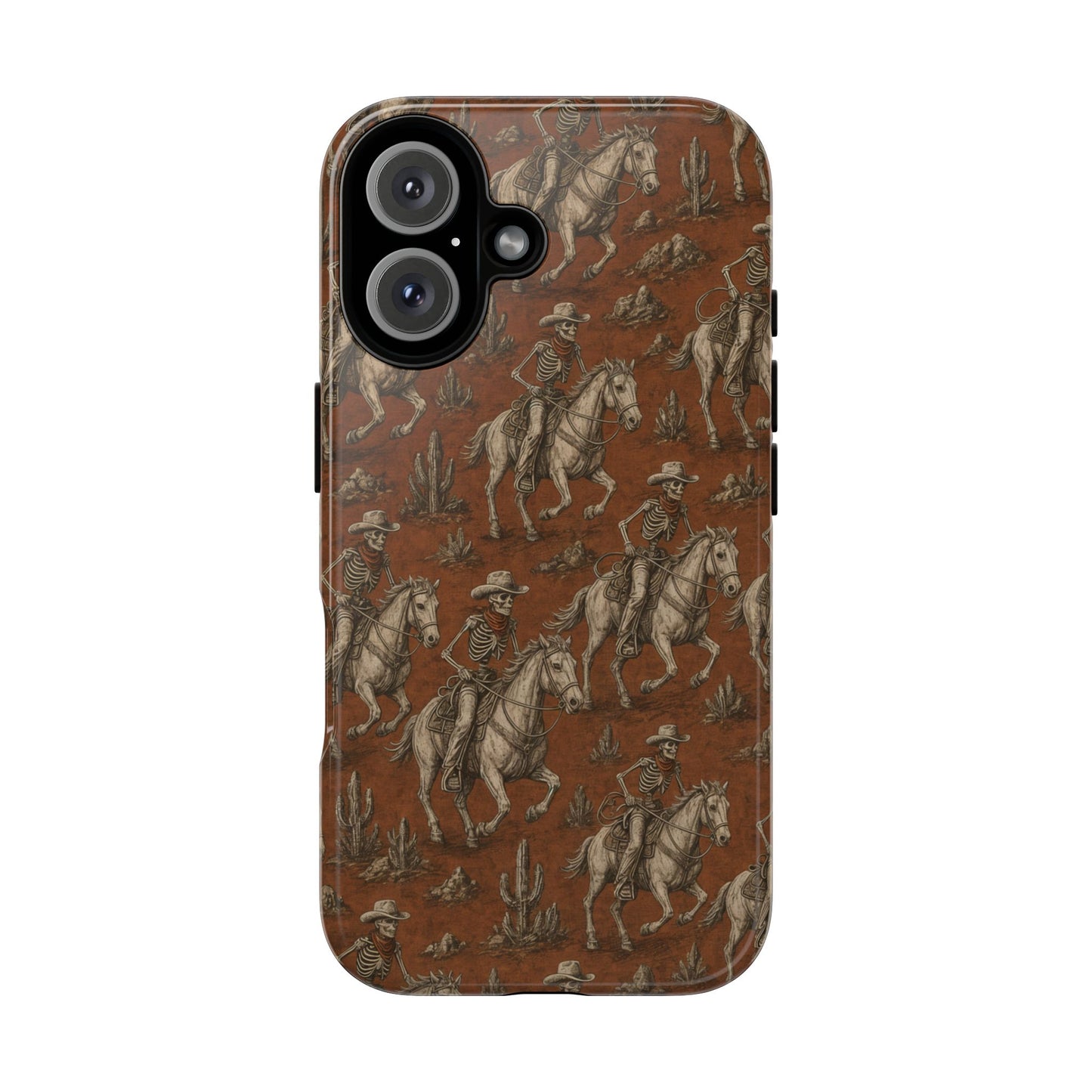 Skeleton Cowboy Ride Tough Case
