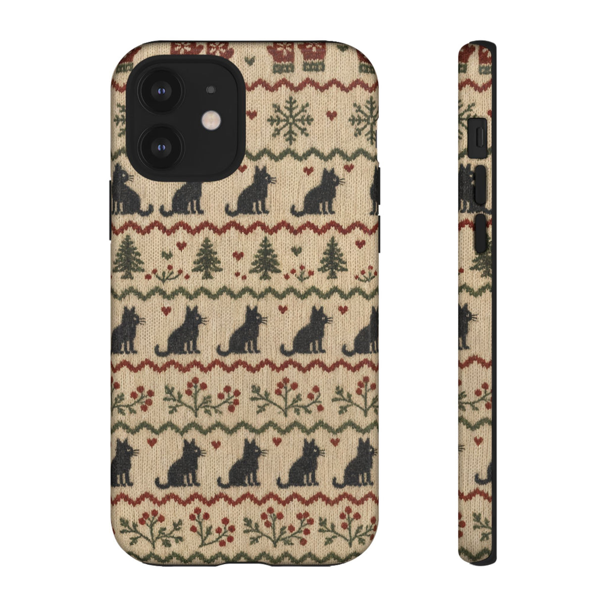 Black Cat Sweater Tough Case