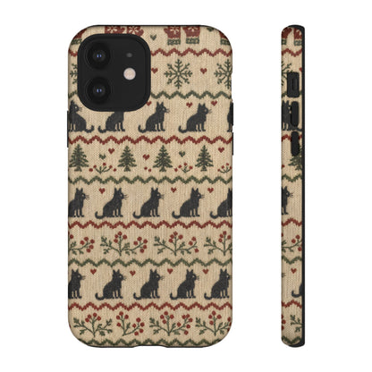 Black Cat Sweater Tough Case