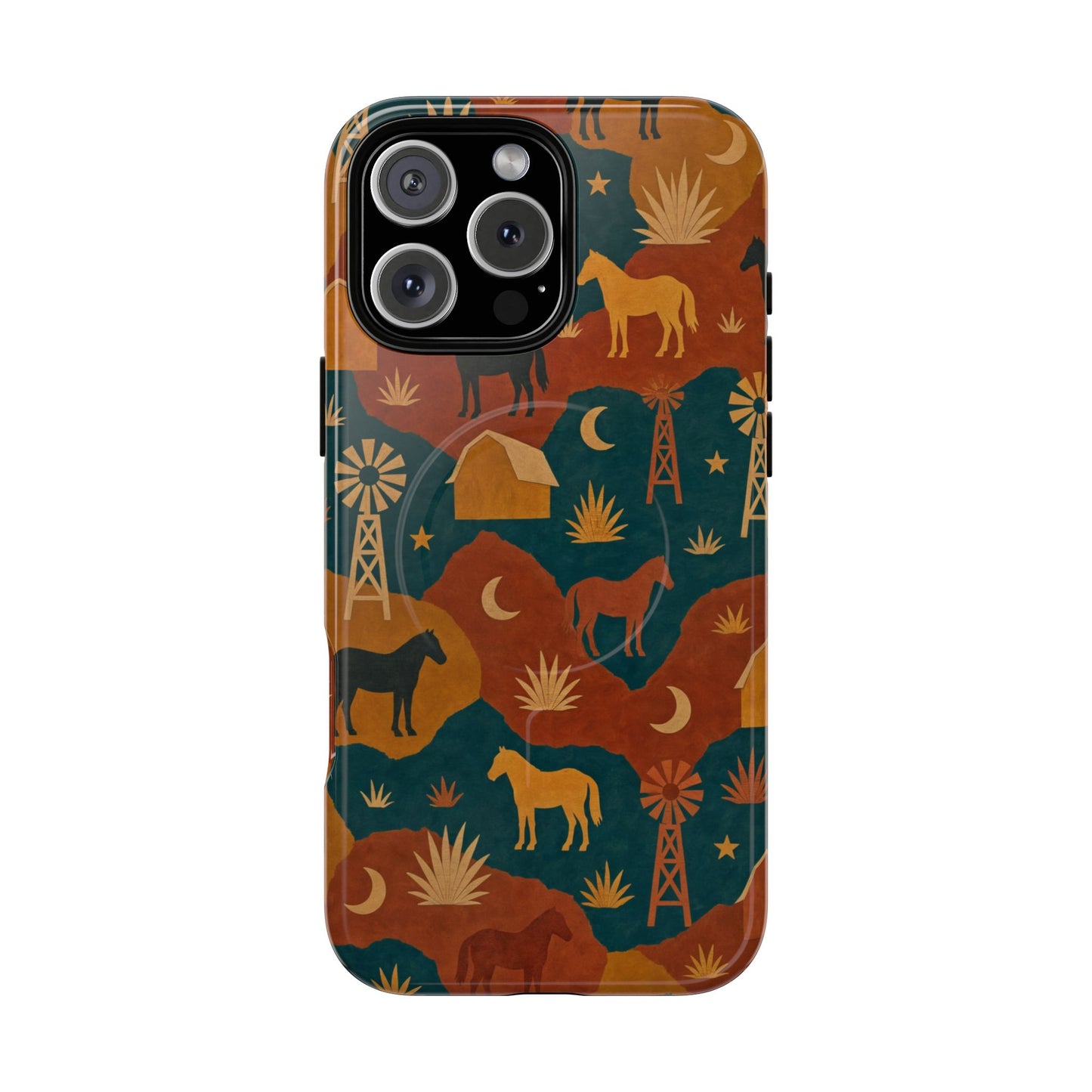 Ranch Horses Magnetic Case