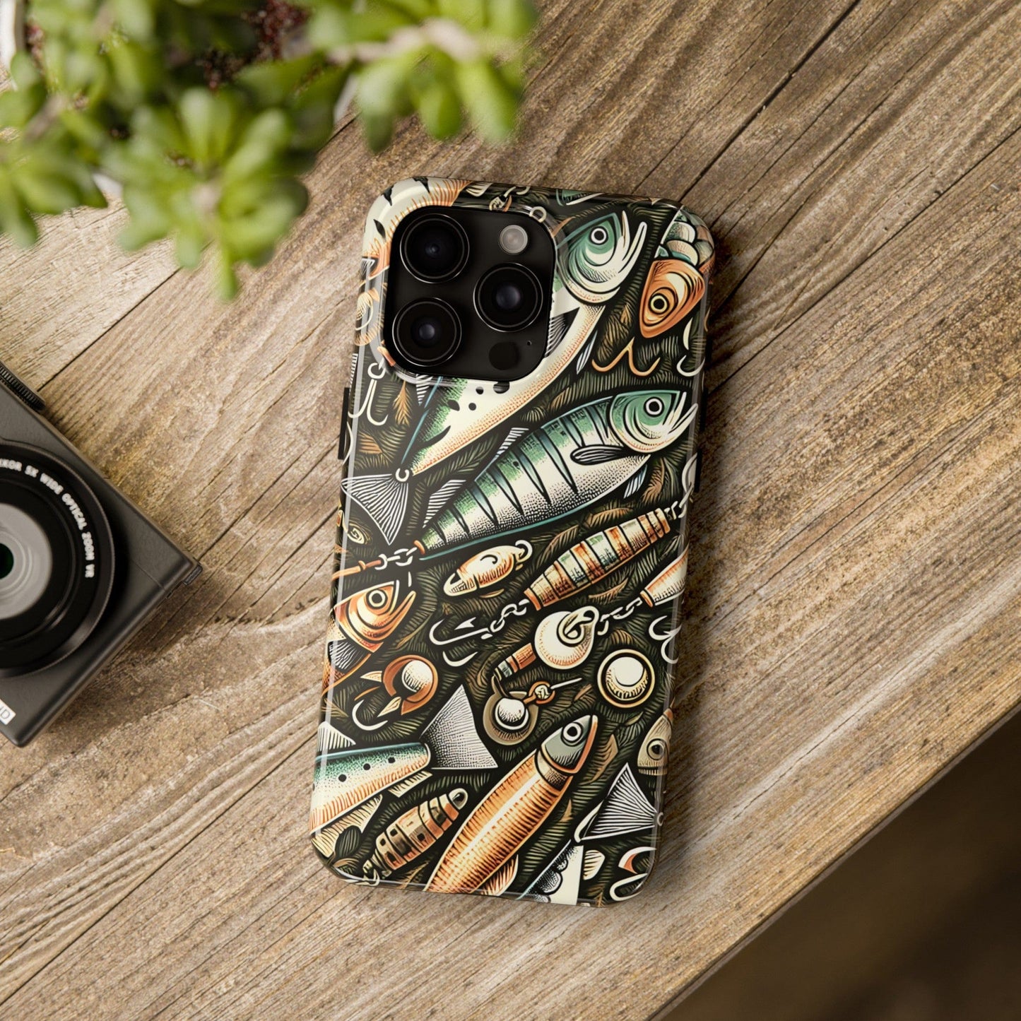 Vintage Fishing Lures Phone Case