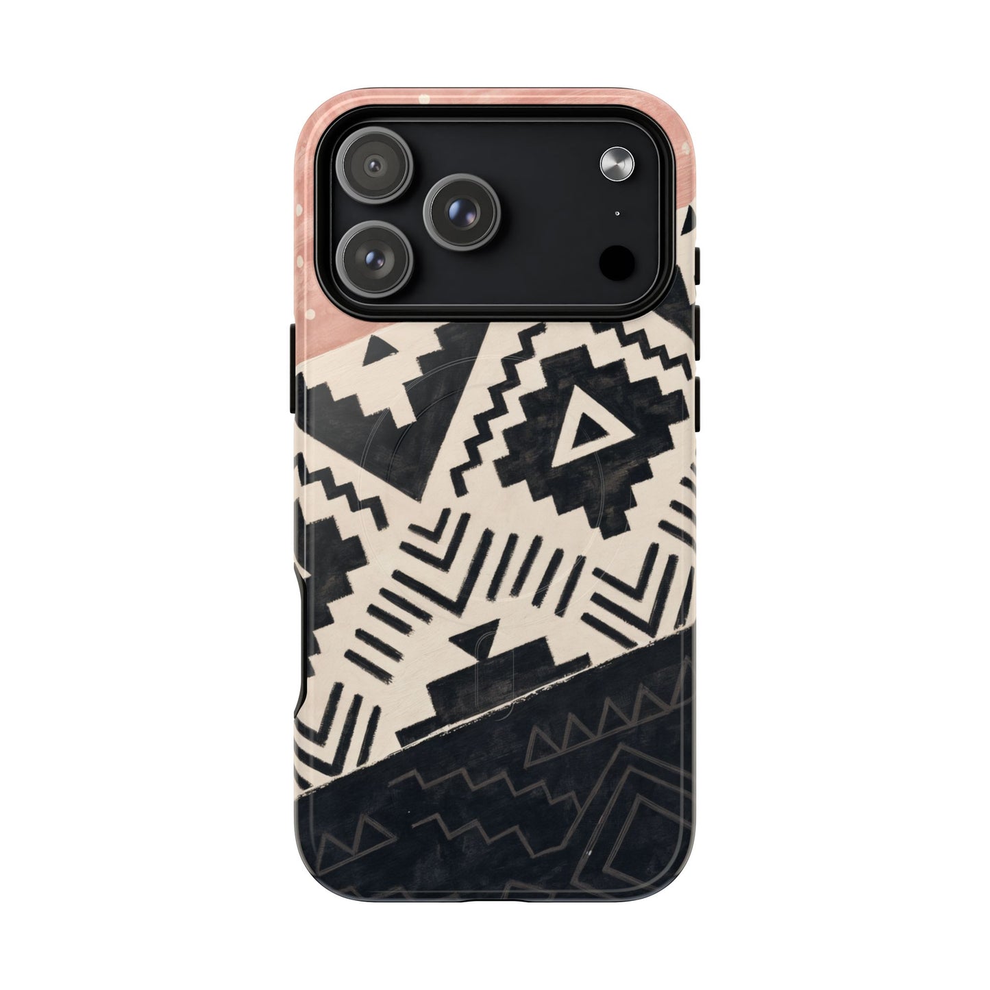 Blush Aztec Magnetic Case