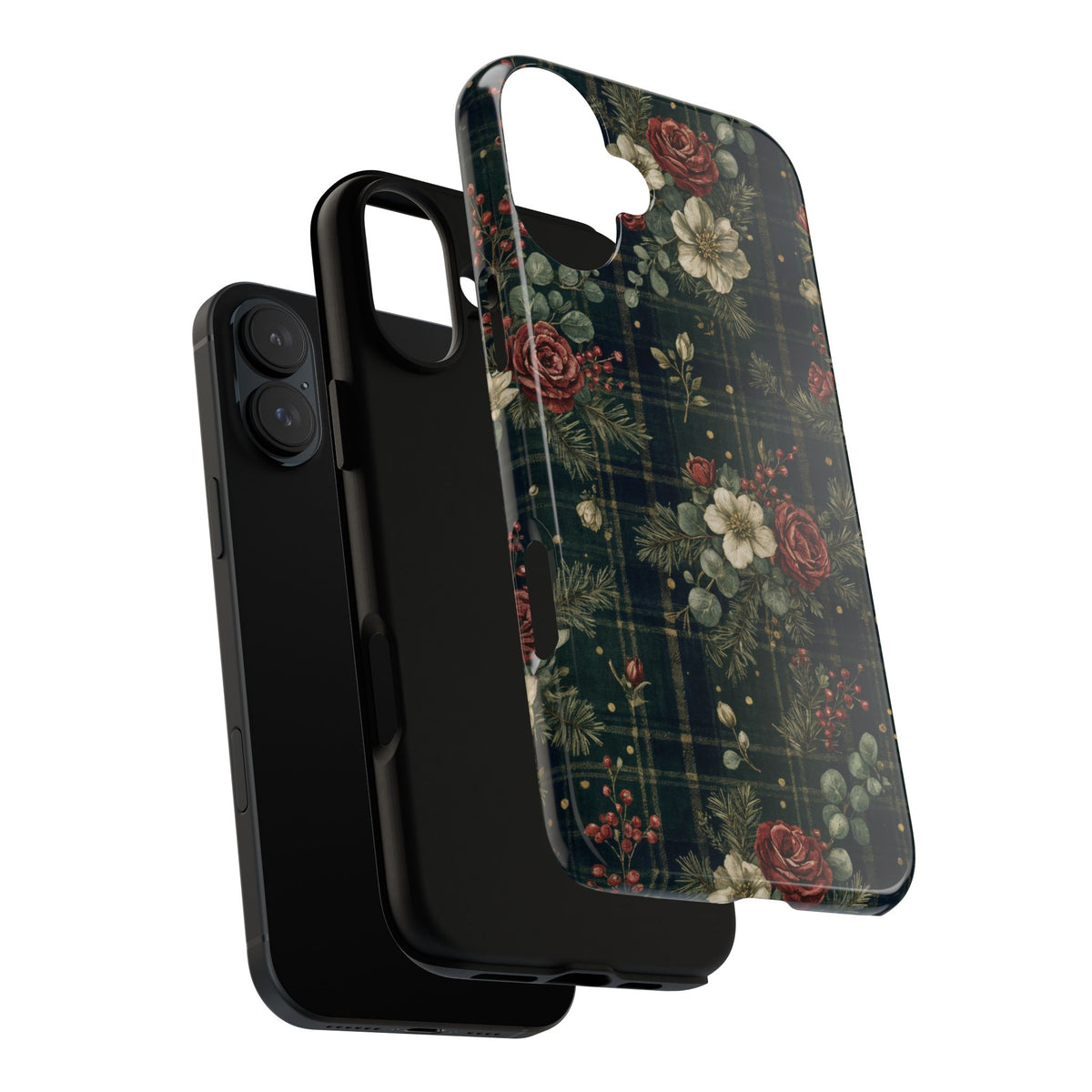 Tartan Roses Tough Case