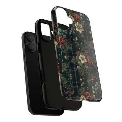 Tartan Roses Tough Case