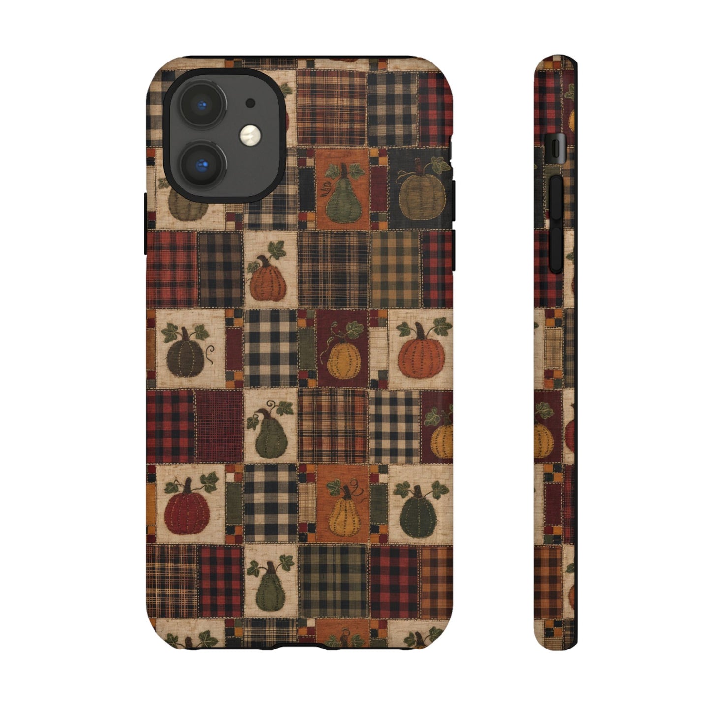 Plaid Pumpkin Tough Case