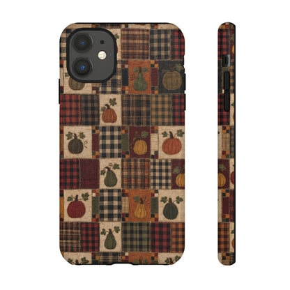 Plaid Pumpkin Tough Case