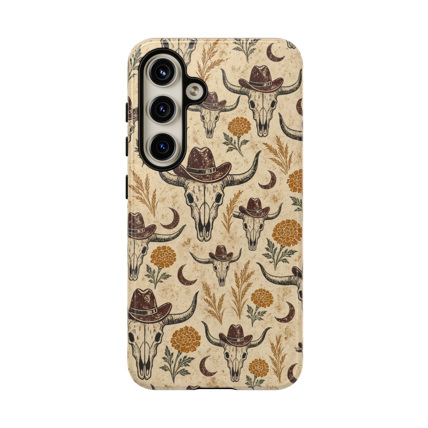 Marigold Skull Tough Case