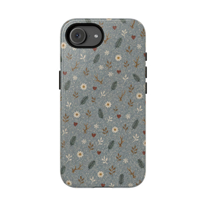Antler Daisies Snow Tough Case