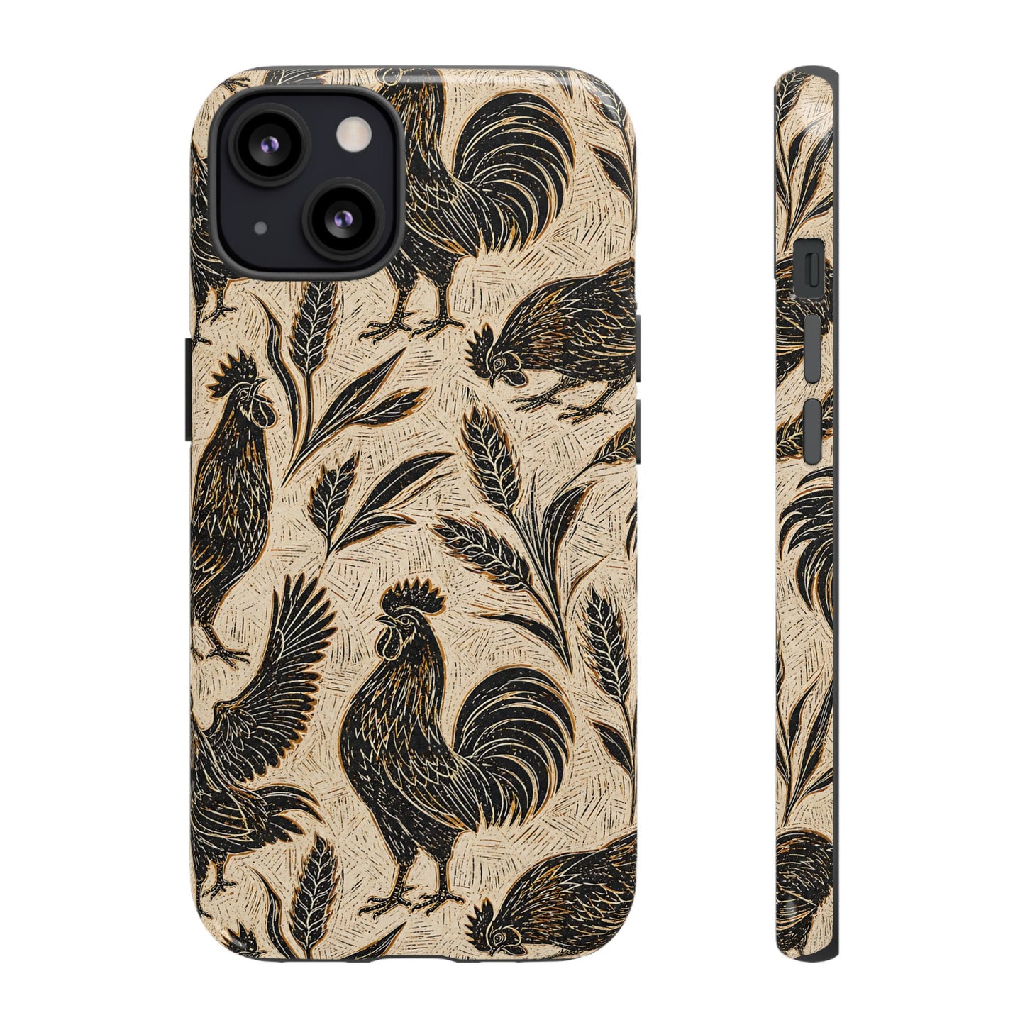 Carved Rooster Tough Case
