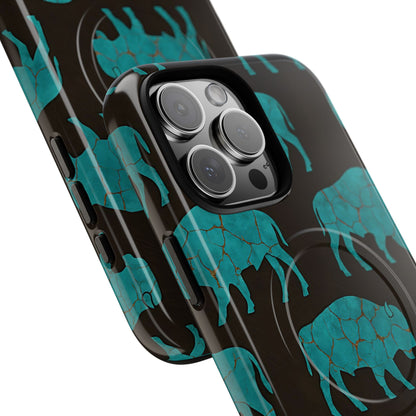 Turquoise Buffalo Magnetic Case