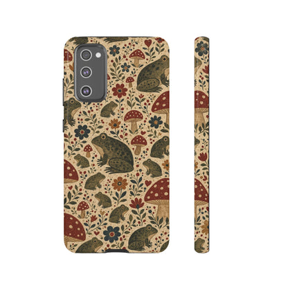 Folk Frog Toadstool Tough Case