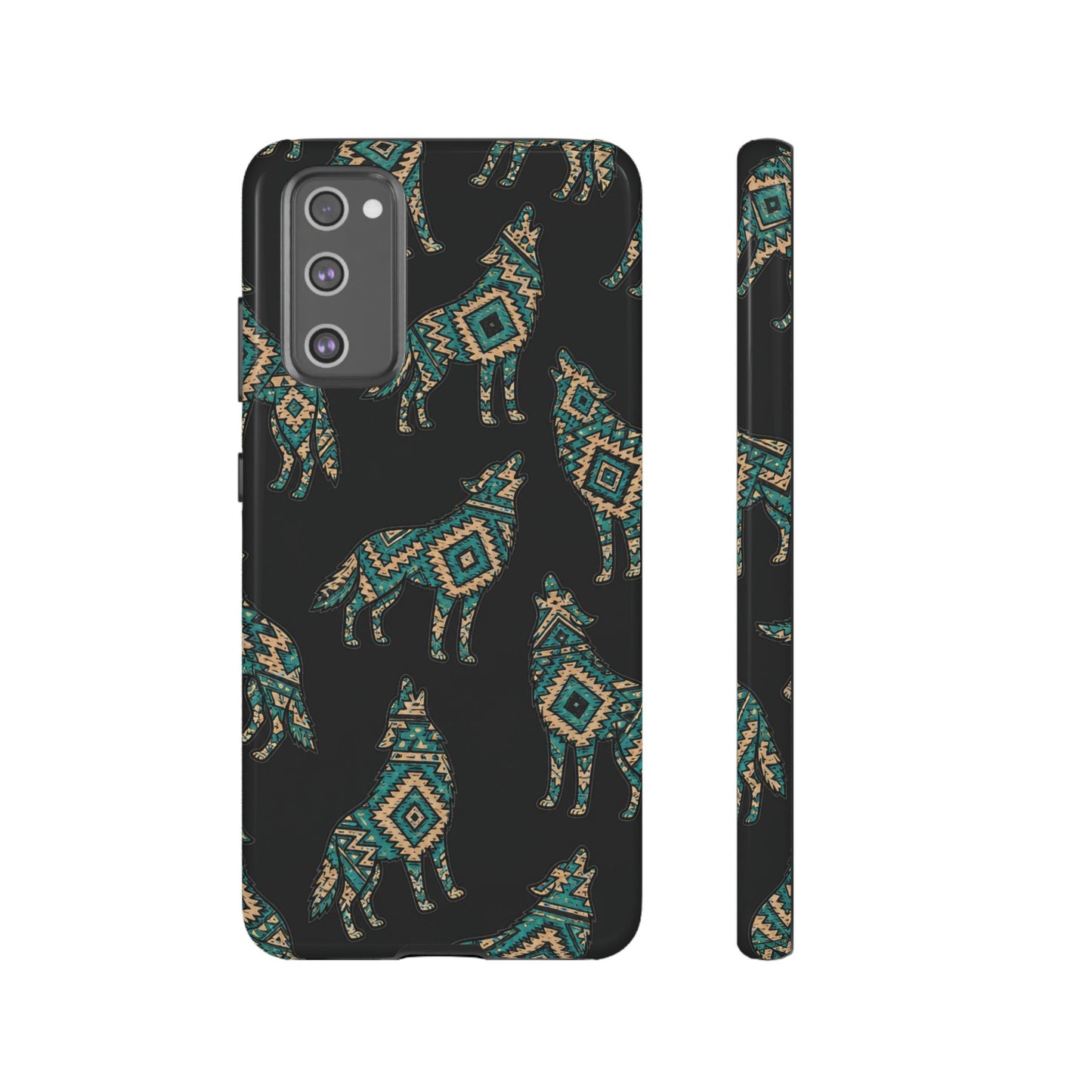Turquoise Wolf Tough Case