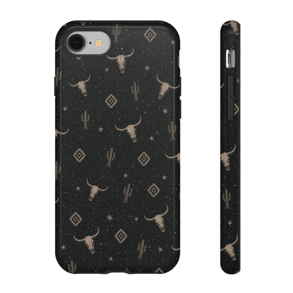 Midnight Longhorn Tough Case