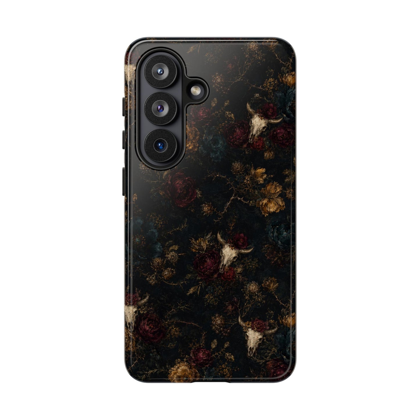 Bull Skull Bloom Tough Case