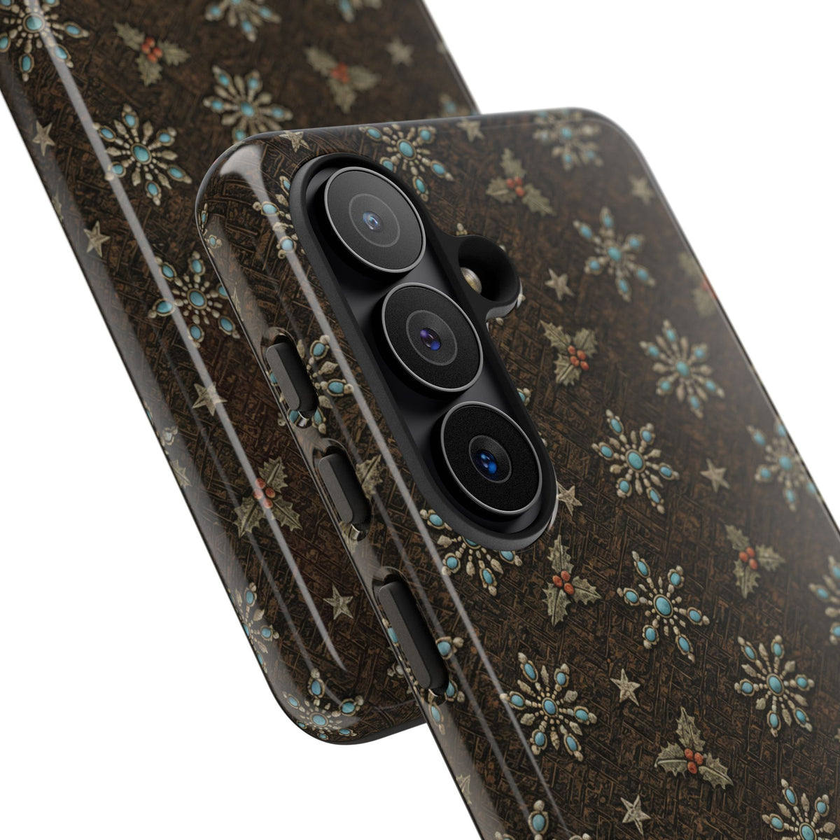Squash Blossom Snowflakes Tough Case
