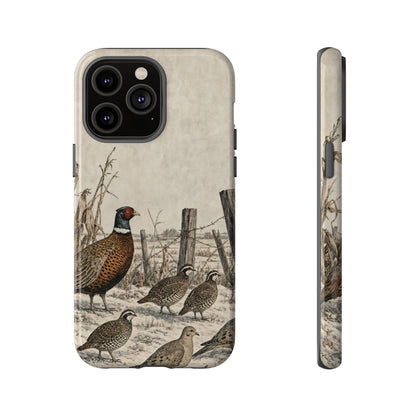 Winter Fencerow Tough Case