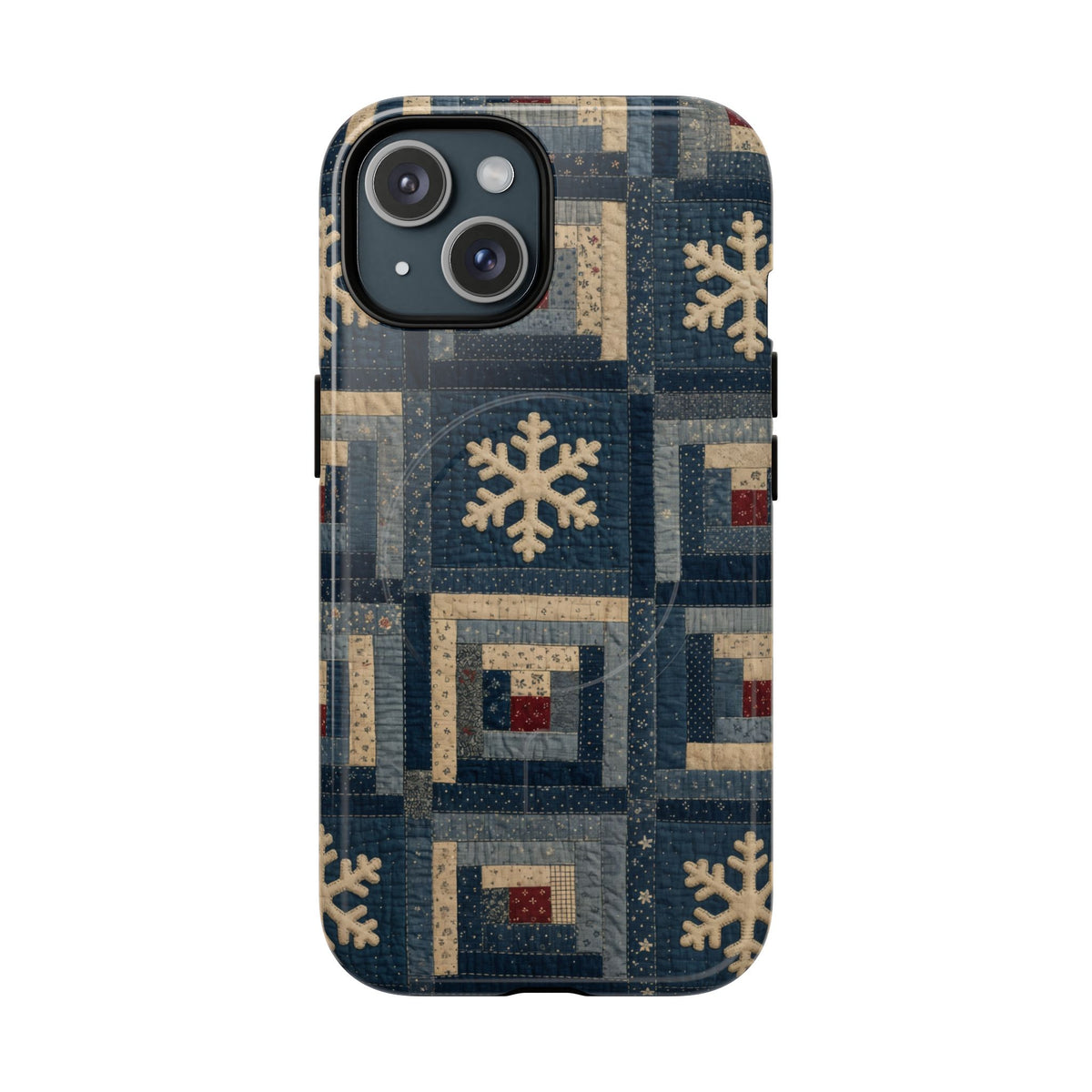 Snowflake Quilt Magnetic Case