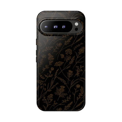 Gold Wildflowers Tough Case