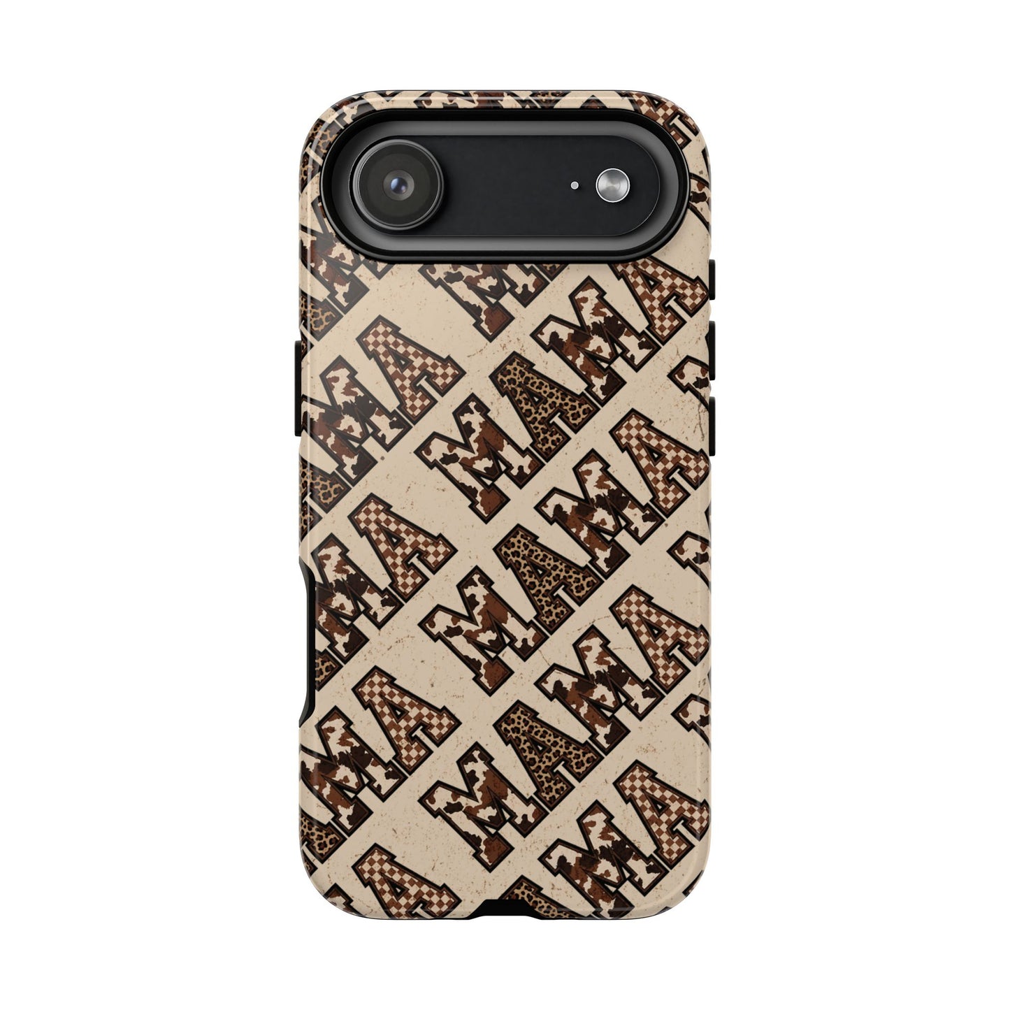 Grunge Cowhide Mama Tough Case