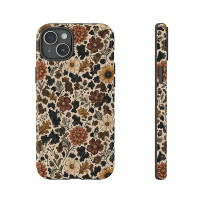 Autumn Cowhide Bloom Tough Case
