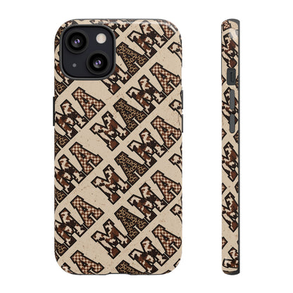 Grunge Cowhide Mama Tough Case