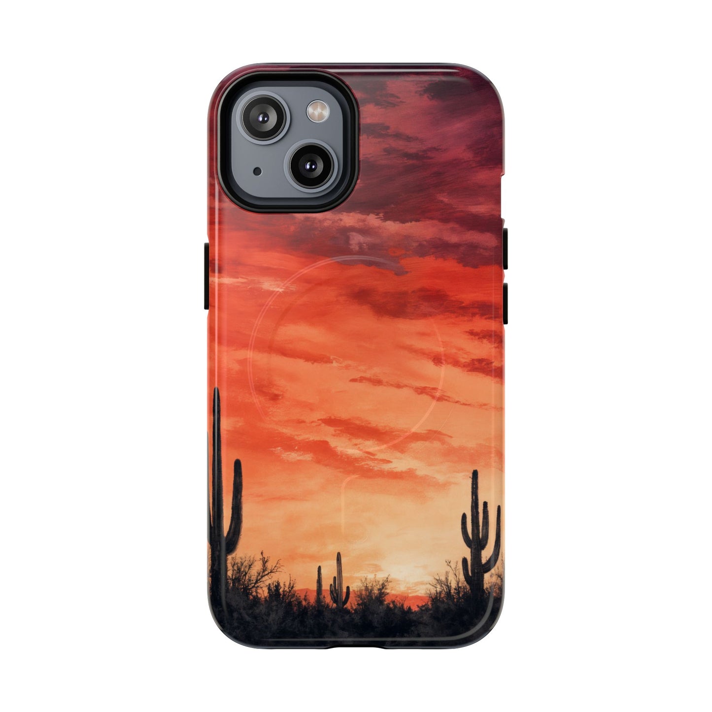 Desert Sunset Swaths Magnetic Case