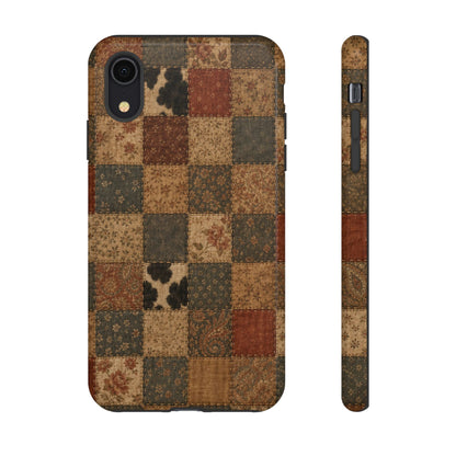 Rustic Patchwork Tough Case