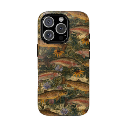 Floral Trout Tough Case