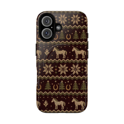 Horse Sweater Magnetic Case