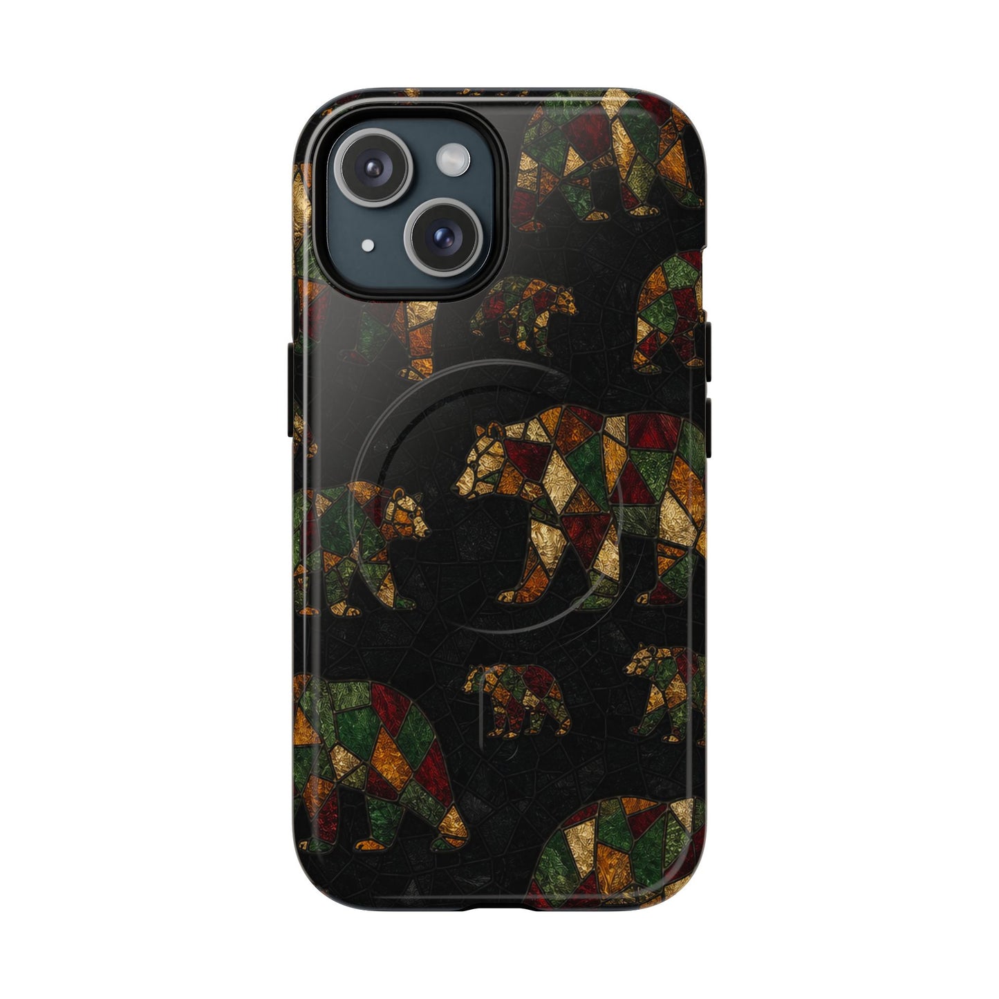 Stained Bear Magnetic Case