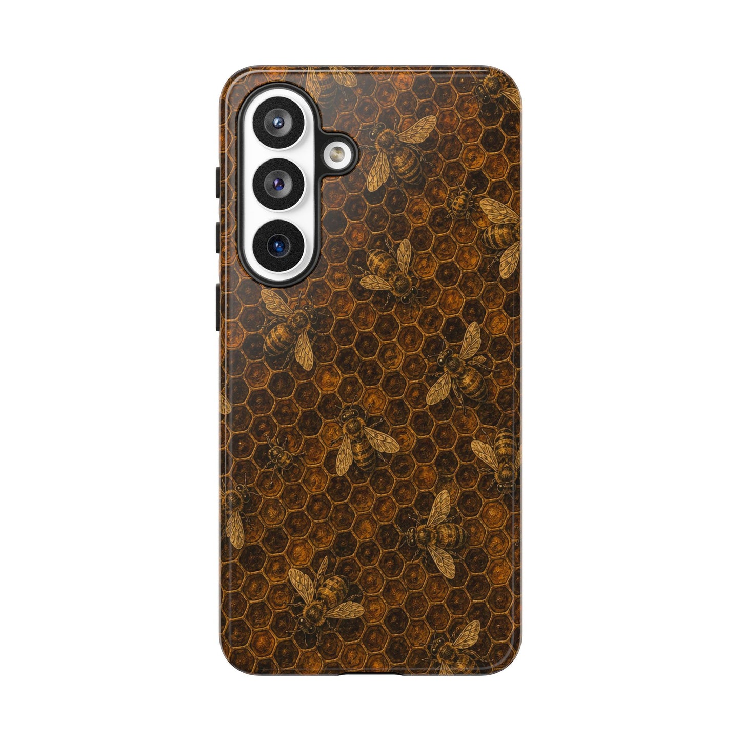 Golden Honeycomb Tough Case