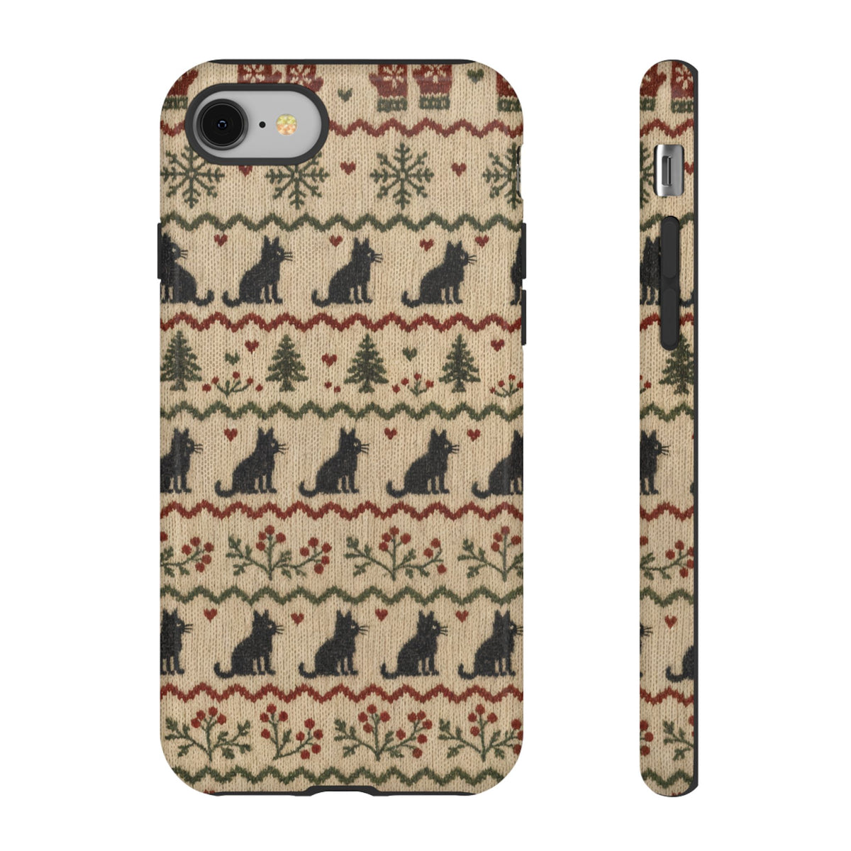 Black Cat Sweater Tough Case