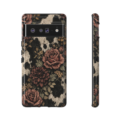 Cowhide Bloom Tough Case
