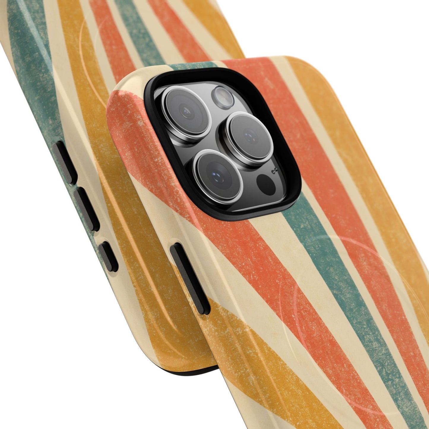 Retro Sun Rays Magnetic Case