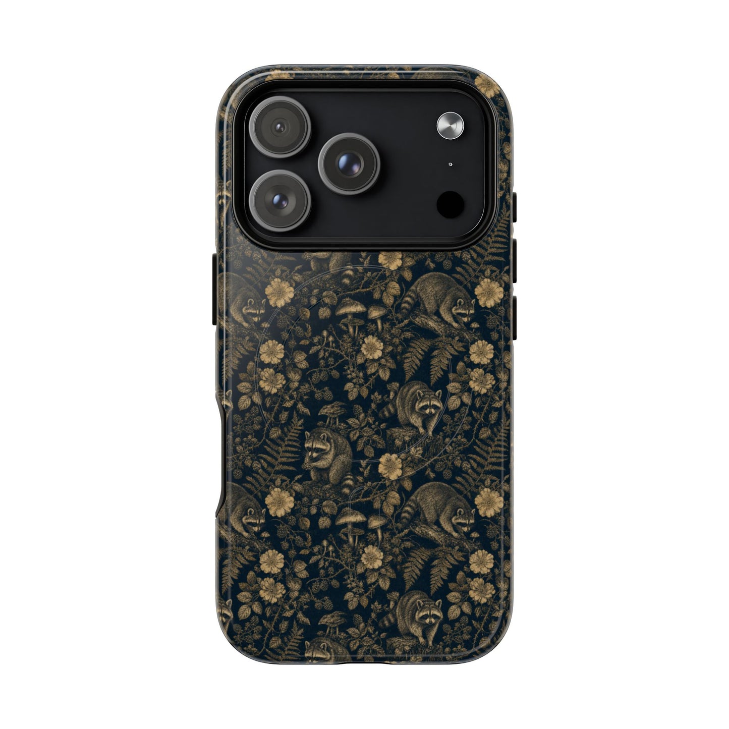 Midnight Raccoon Magnetic Case
