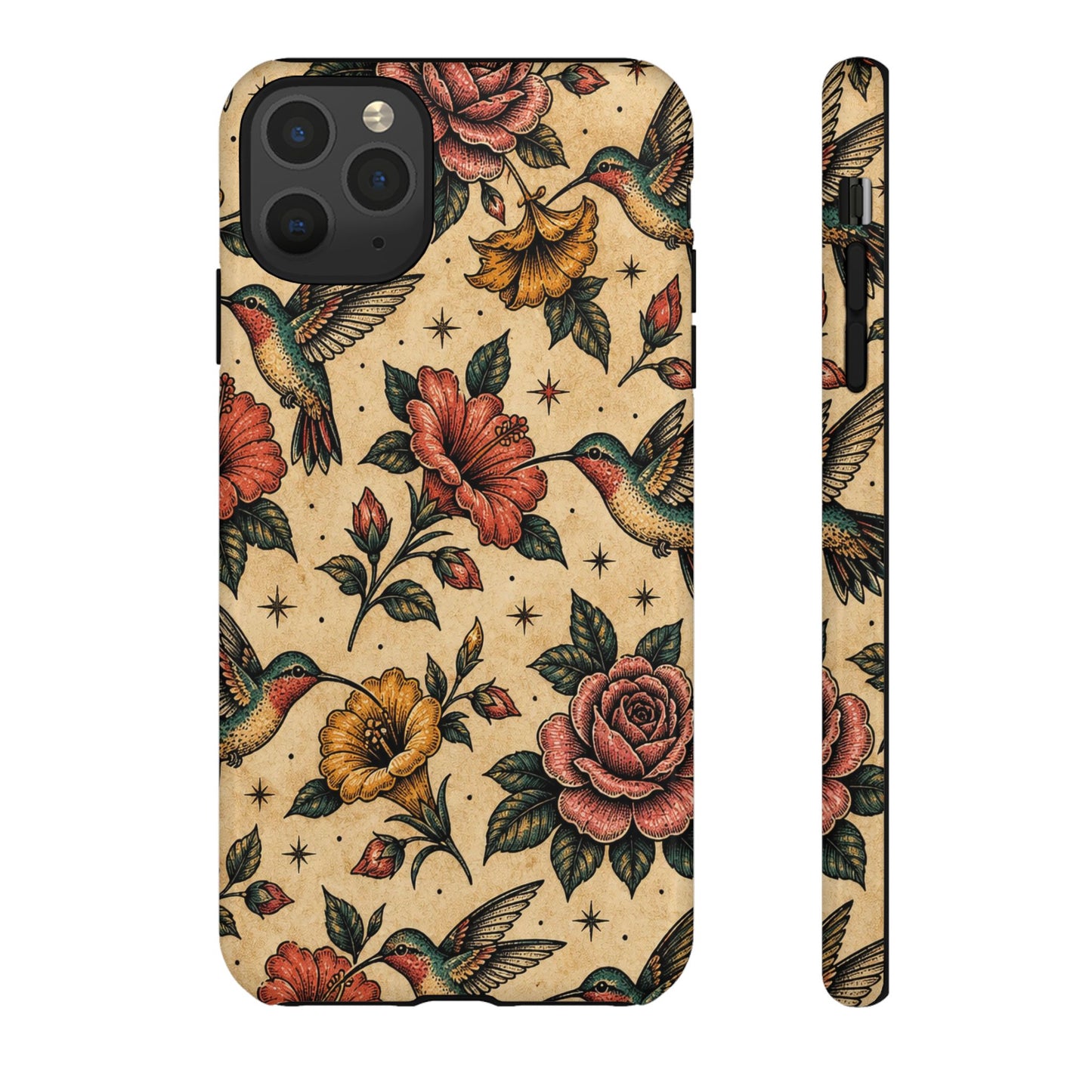 Hummingbird Rose Tough Case