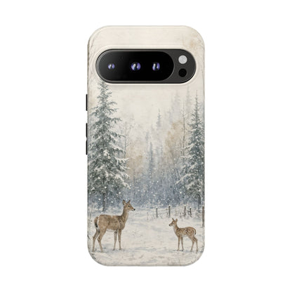 Snowy Doe Tough Case
