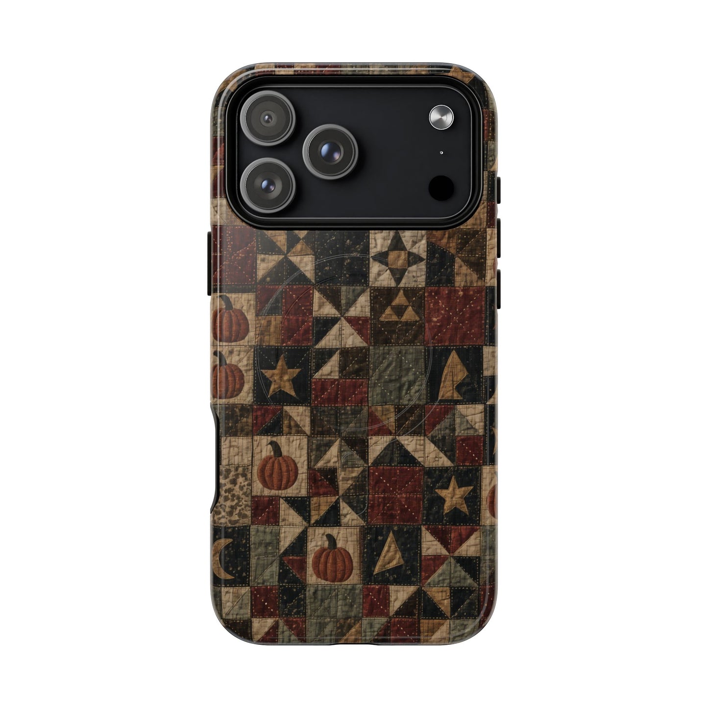 Pumpkin Patchwork Magnetic Case