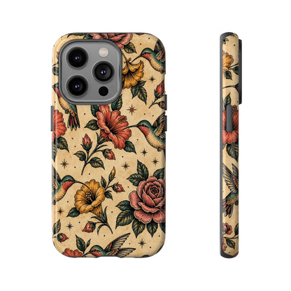 Hummingbird Rose Tough Case