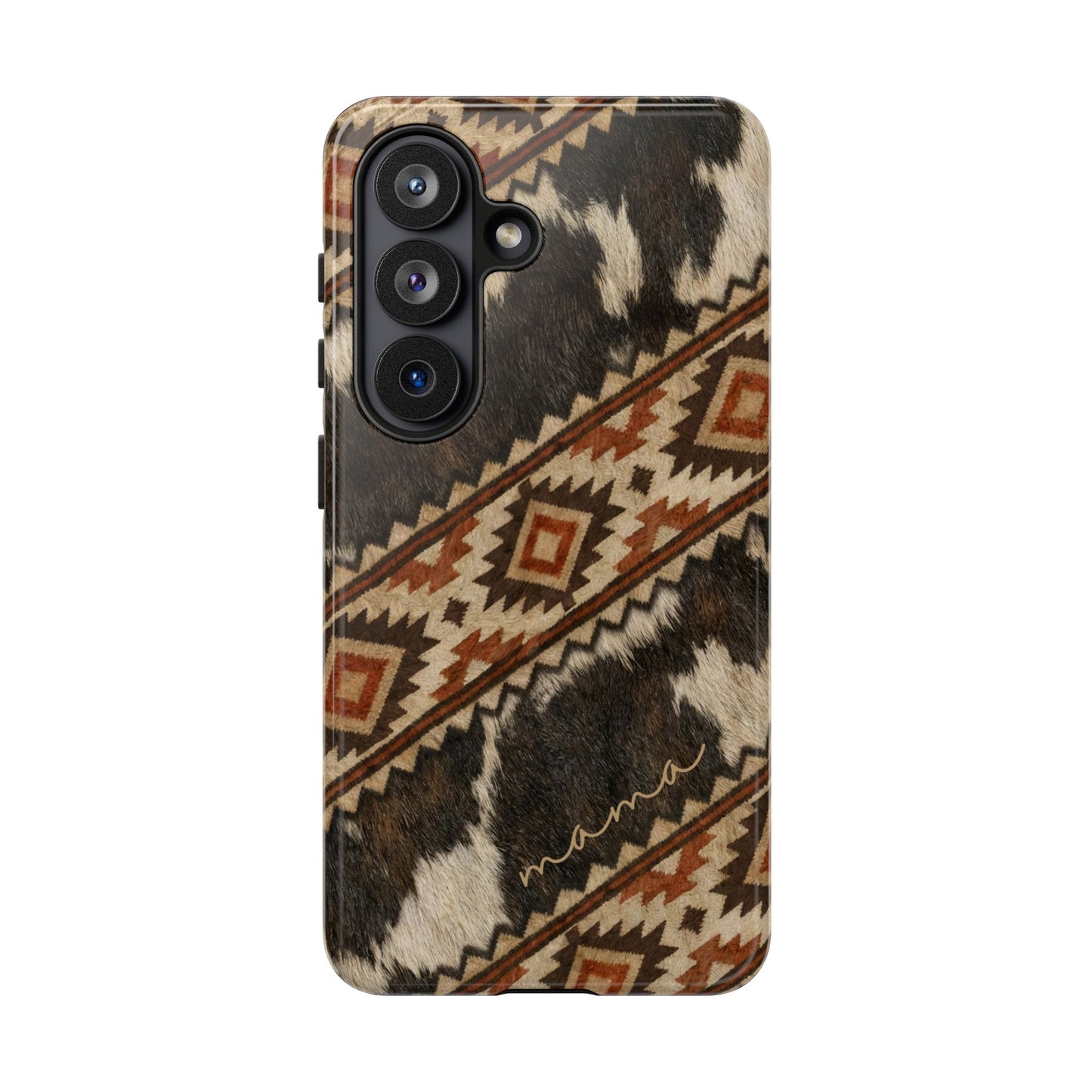 Cowhide Aztec Mama Tough Case