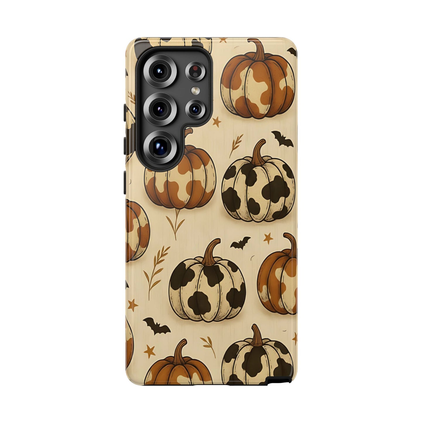 Cowhide Pumpkins Tough Phone Case