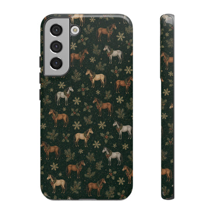 Evergreen Horses Tough Case