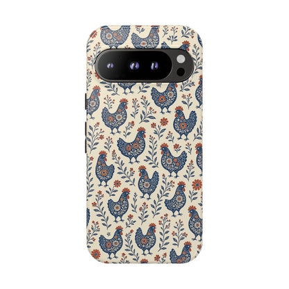 Folk Hens Tough Case
