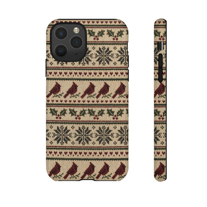 Fair Isle Cardinals Tough Case