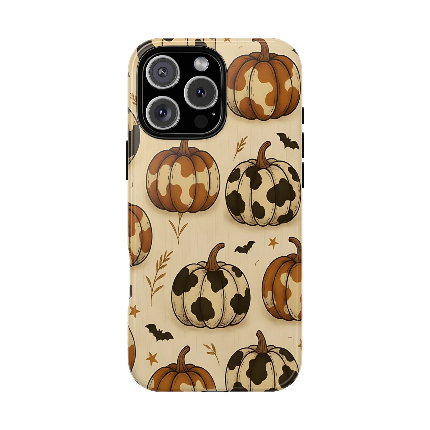 Cowhide Pumpkins Tough Phone Case