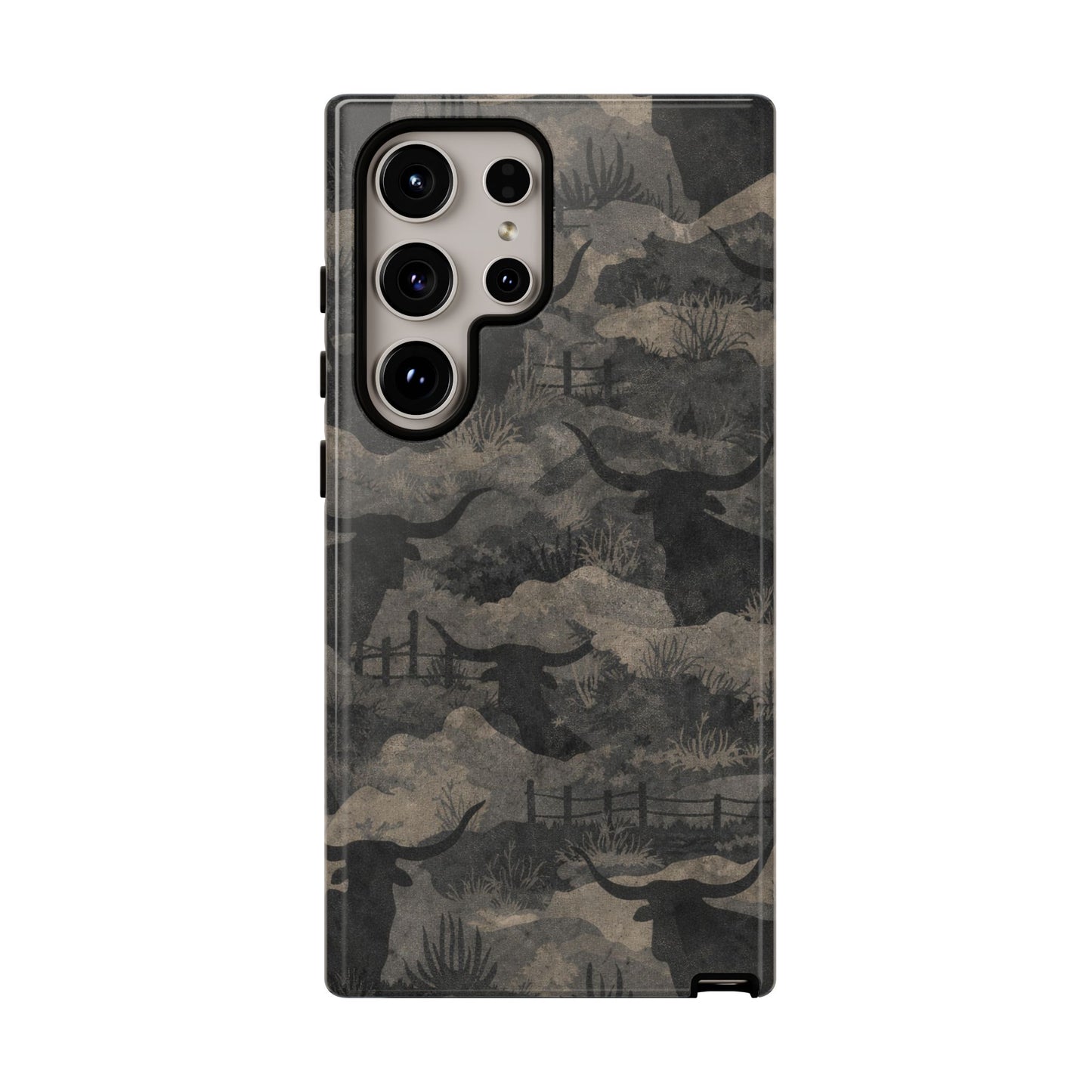 Camo Longhorns Tough Case