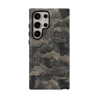 Camo Longhorns Tough Case