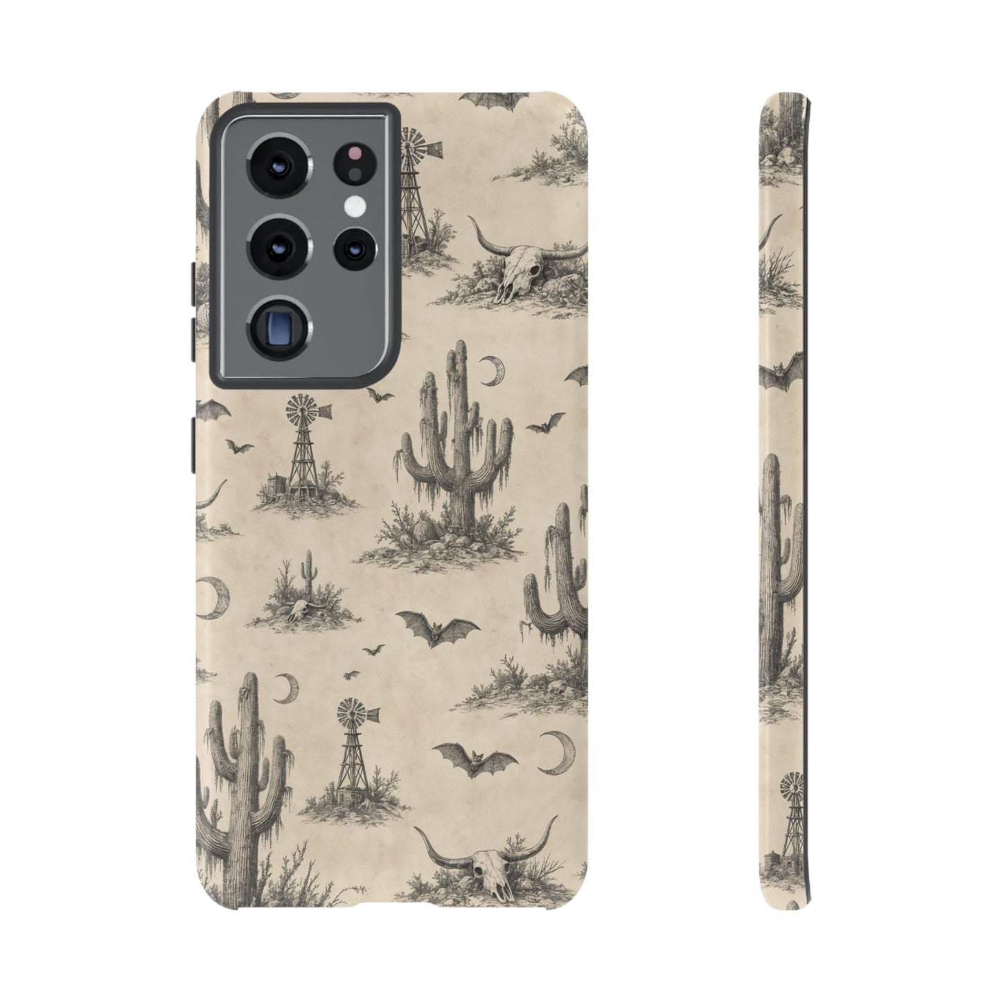 Spooky Desert Toile Tough Case