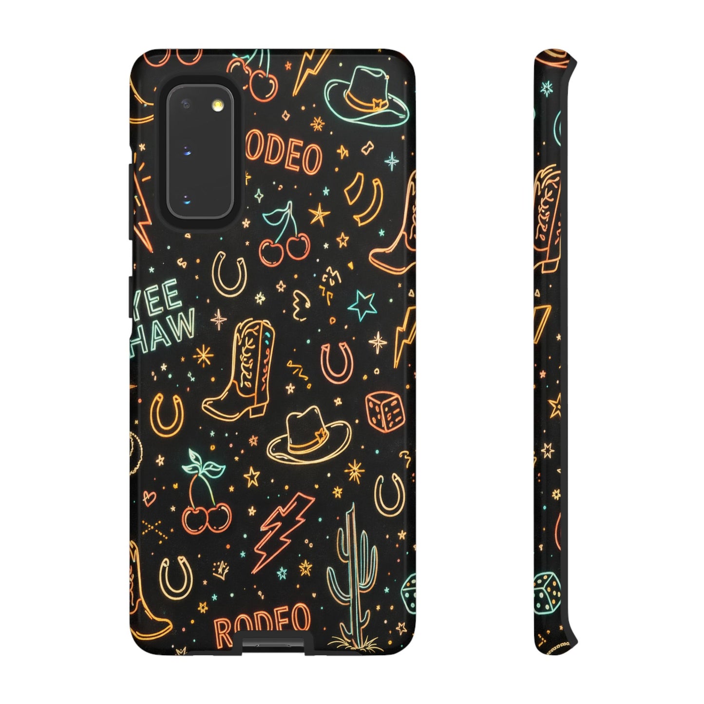 Retro Neon Rodeo Tough Case