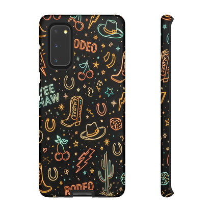Retro Neon Rodeo Tough Case